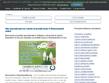 Tablet Screenshot of calcoloprestiti.org